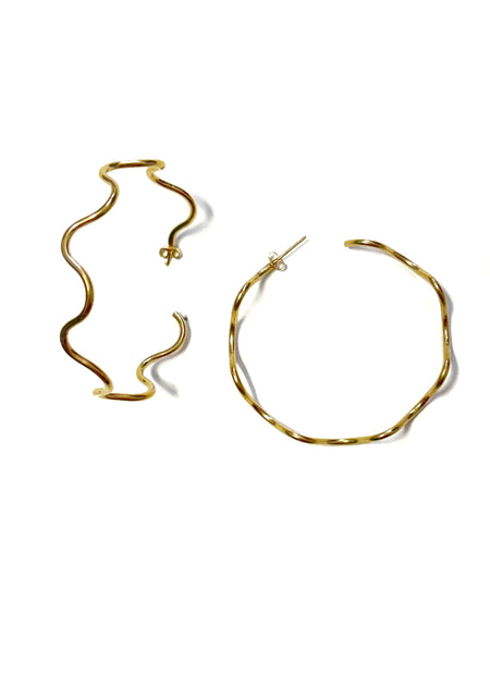 Quatrefoil Hoops