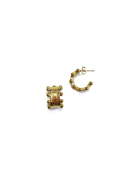 Quatrefoil Hoops