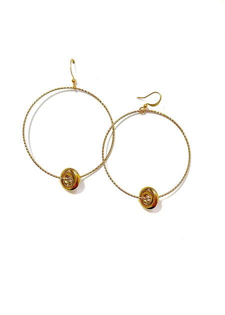 Quatrefoil Hoops