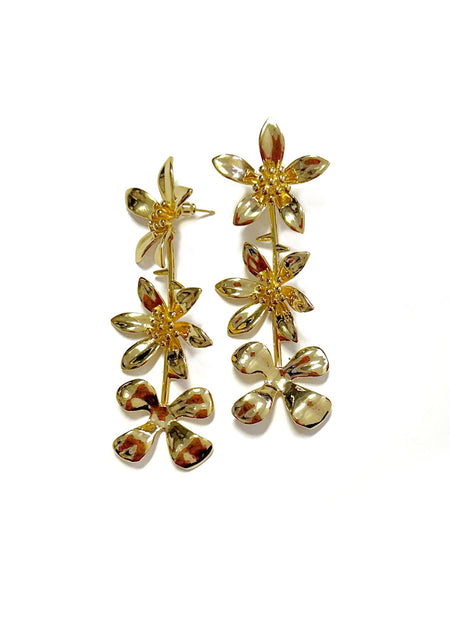 Quatrefoil Hoops