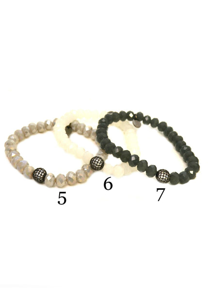 Pave Glass⎜Gunmetal