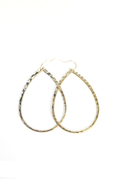 Hammered Teardrops