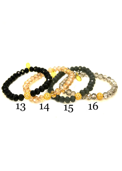 Pave Glass⎜Gold