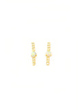 Opal Center Bar Stud