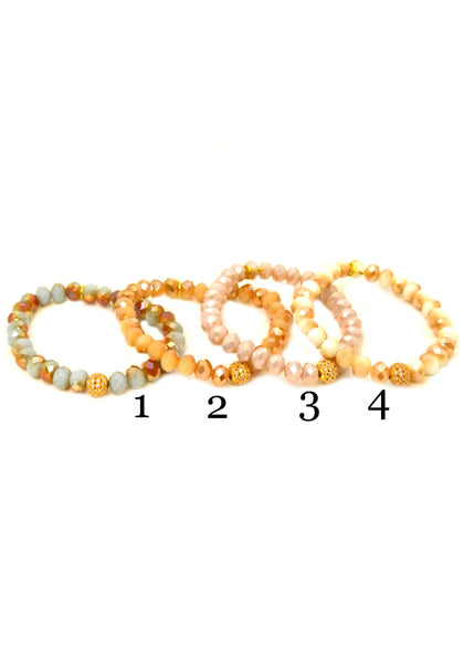 Pave Glass⎜Gold