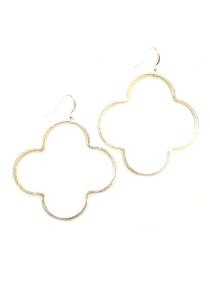 Quatrefoil Hoops