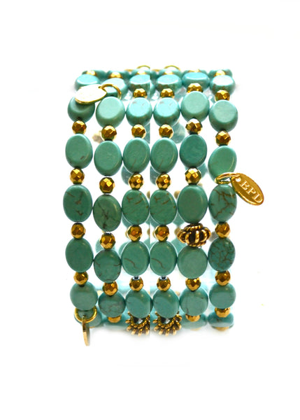 Turquoise Oval