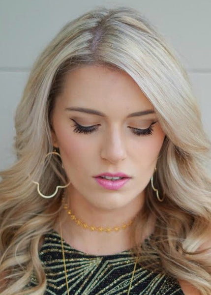 Quatrefoil Hoops