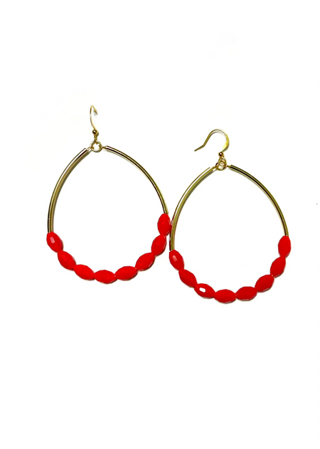 Quatrefoil Hoops