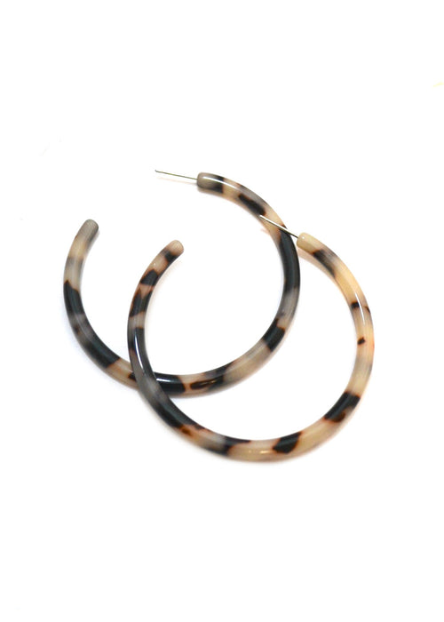 Claire⎜Resin Hoops